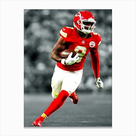 Juju Smith Schuster Kansas City Canvas Print