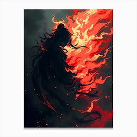 Samurai Canvas Print