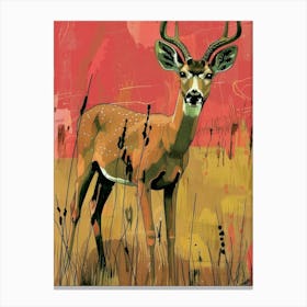 Deer Canvas Print 9 Canvas Print