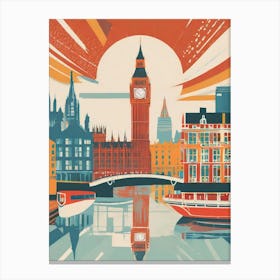 London - Big Ben Canvas Print