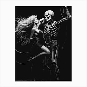 Couple Dance Canvas Print