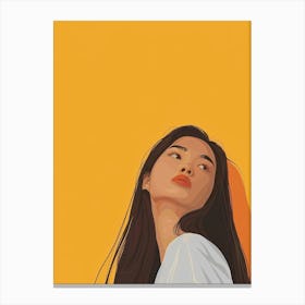 Asian Girl 39 Canvas Print