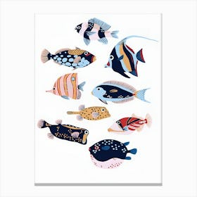 Fish Wall Art Canvas Print