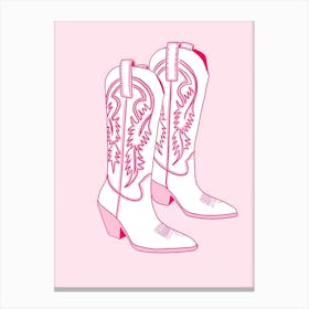 Cowboy Boots 6 Canvas Print