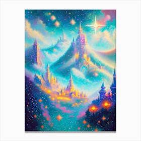 Fantasy Fairytale Castle Canvas Print