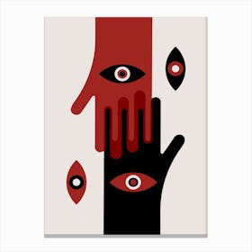 Eye Of God Canvas Print