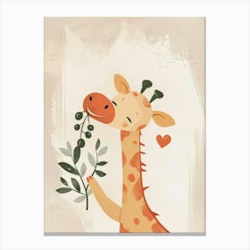 Giraffe 35 Canvas Print