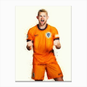 Matthijs De Ligt Canvas Print