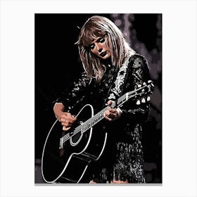 Taylor Swift 20 Canvas Print