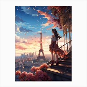 Eiffel Tower Canvas Print