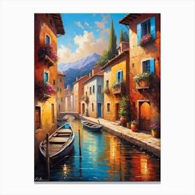 Venice Canal 10 Canvas Print