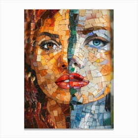 Mosaic Art 7 Canvas Print