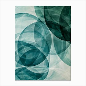 Abstract Circles 124 Canvas Print