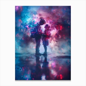 Two People In Love Canvas Print