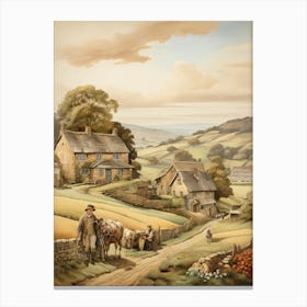 London Countryside Canvas Print