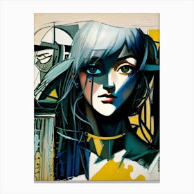 Anime Girl Canvas Print