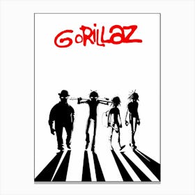 Gorillaz Leinwandbild