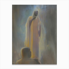 Jesus In The Light Canvas Print