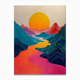 'Sunrise' 72 Canvas Print