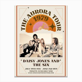 Daisy Jones and The Six Print | Daisy Jones and The Six Poster Canvas Print