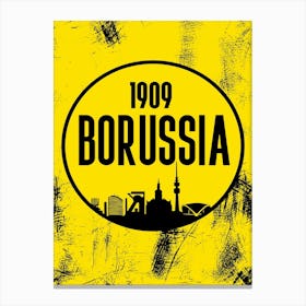 Borussia 1909 Football Germany Canvas Print