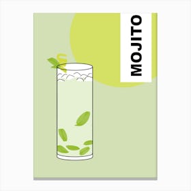 Mojito Cocktail 1 Canvas Print