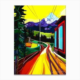 Road To Nowhere - Road To Freedom Canvas Print