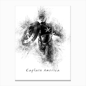 Captain America 1 Canvas Print