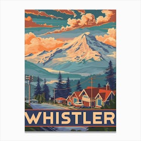 Whistler Canada Canvas Print