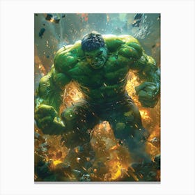 Hulk 10 Canvas Print