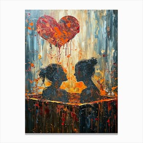 'Love' Valentine Canvas Print