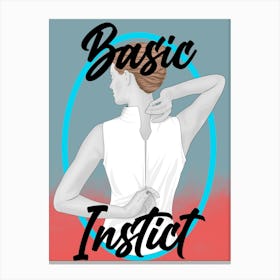 Basic Instinct 1 Canvas Print