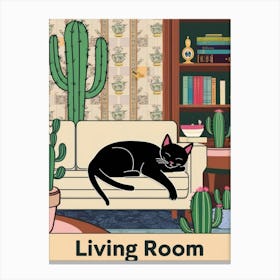 Living Room 6 Canvas Print