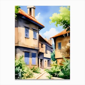 Anime House Canvas Print