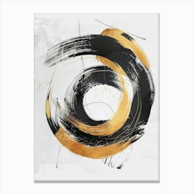 Black And Gold Canvas Print 26 Canvas Print