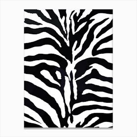 Zebra Print Canvas Print