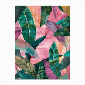 Tropical Leaves 24 Canvas Print