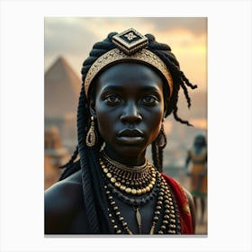 Egyptian Woman 1 Canvas Print