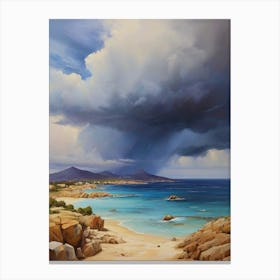 Stormy Seas.1 Canvas Print