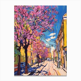 Trieste Italy 3 Fauvist Painting Canvas Print