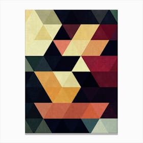 Triangle art 1 Canvas Print