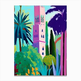 Bok Tower Gardens, Usa Abstract Still Life Canvas Print