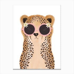 Leopard Nursery Print Canvas Print