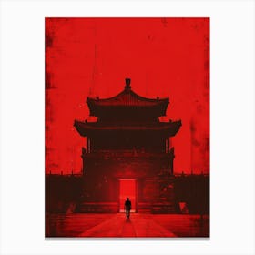 Red Gate Canvas Print