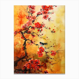 Chinese Cherry Blossoms Canvas Print