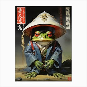 Frog Frog Canvas Print