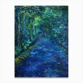 Path Through The Woods 2 Canvas Print