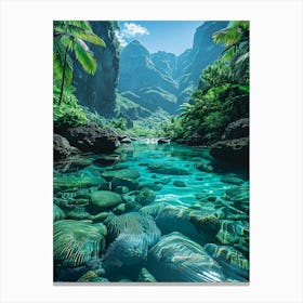 Hawaiian River Canvas Print