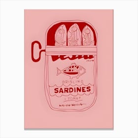 Sardines 7 Canvas Print