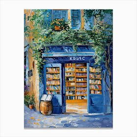 Nice Book Nook Bookshop 4 Canvas Print